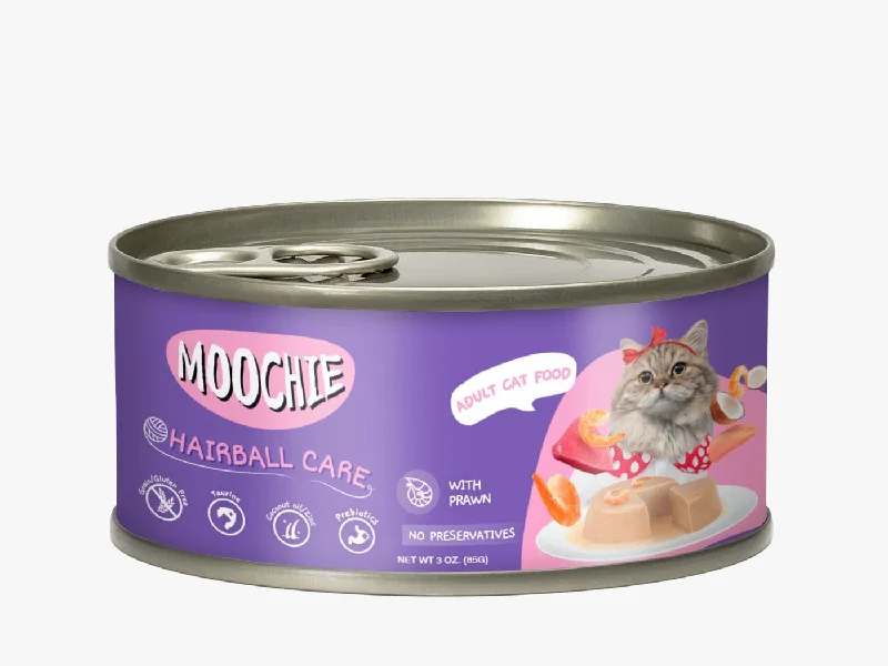 Moochie.Hairball Care with Prawn.85g