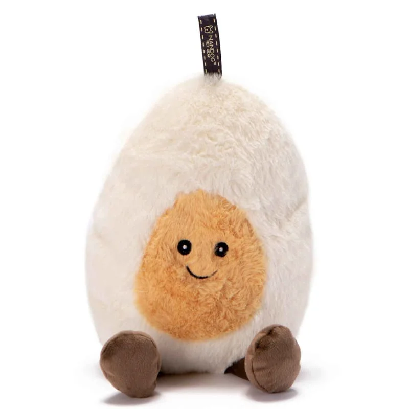 Nandog Pet Gear MY BFF Egg Super Soft Luxe Plush Squeaker Dog Toy
